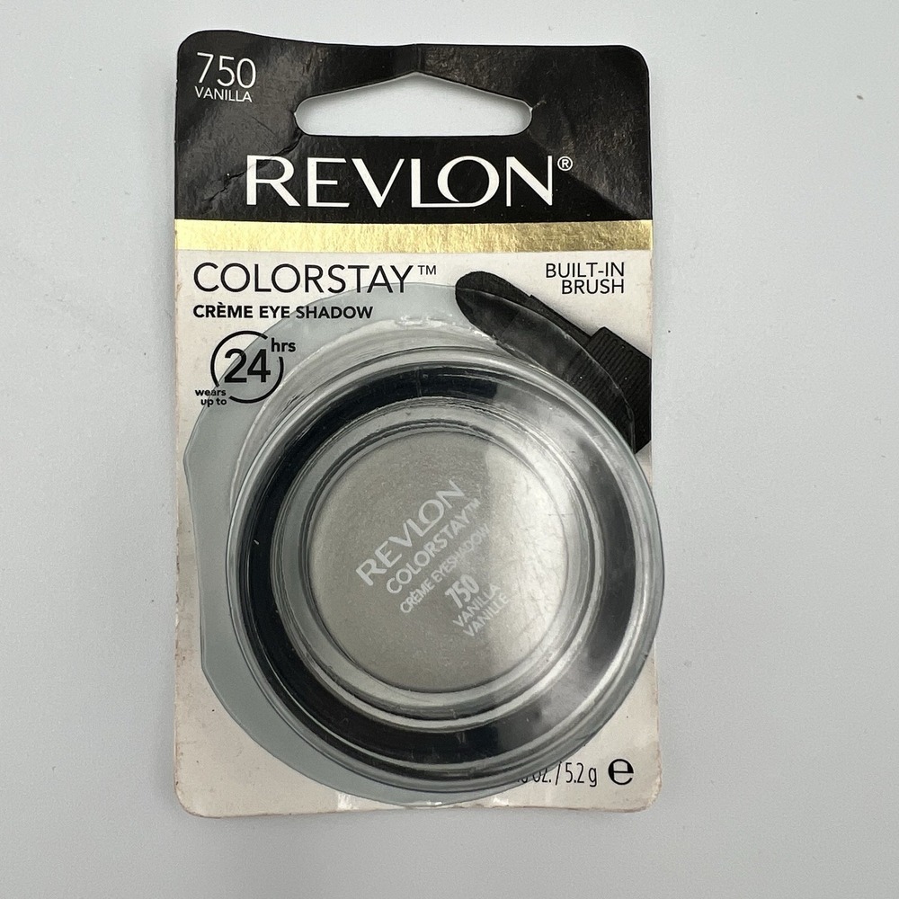 NEW RevlonColorStay Cream Eye Shadow 0.18oz 750 Vanilla Long Lasting Waterproof
